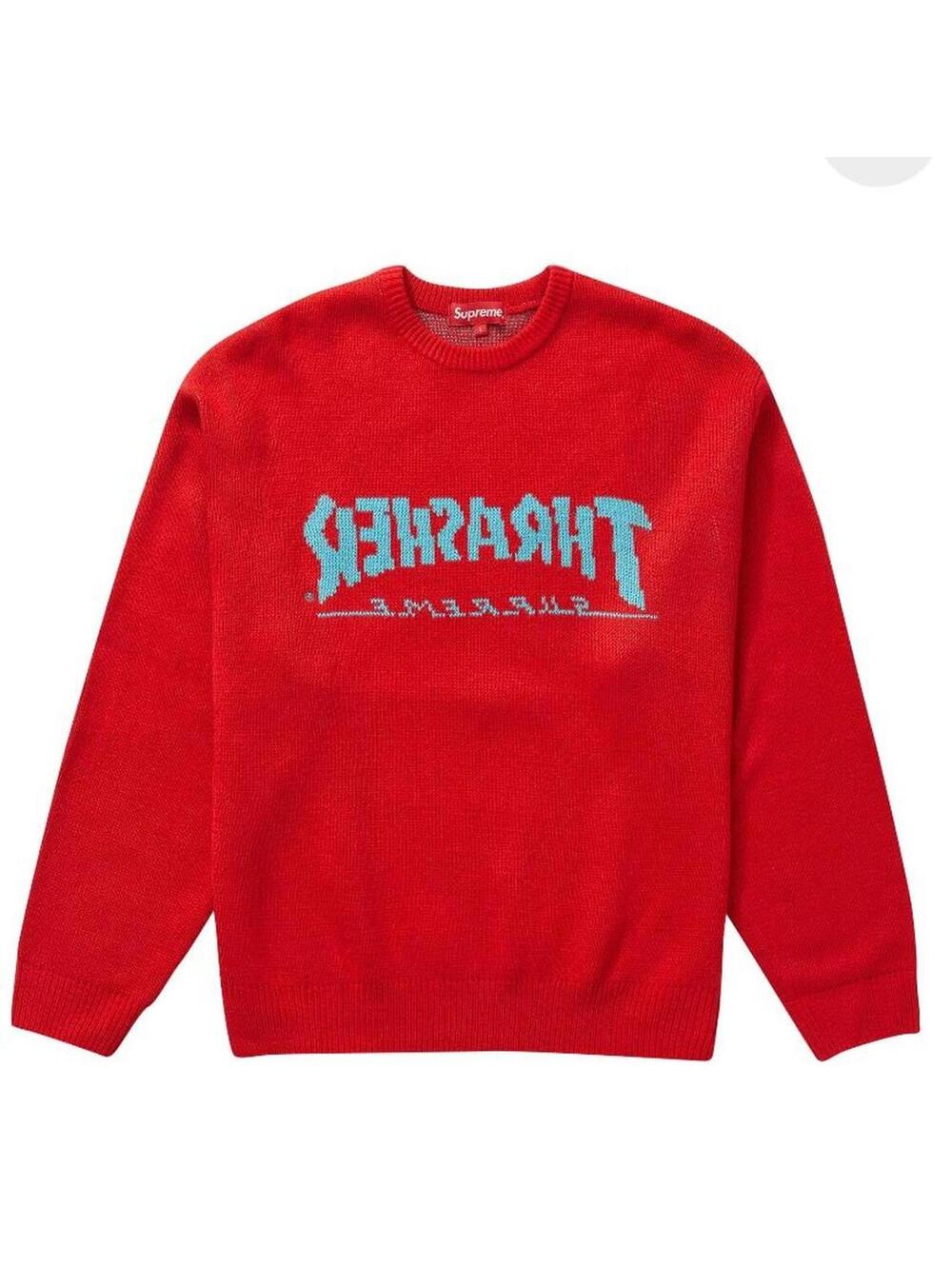 Supreme Thrasher Sweater Red